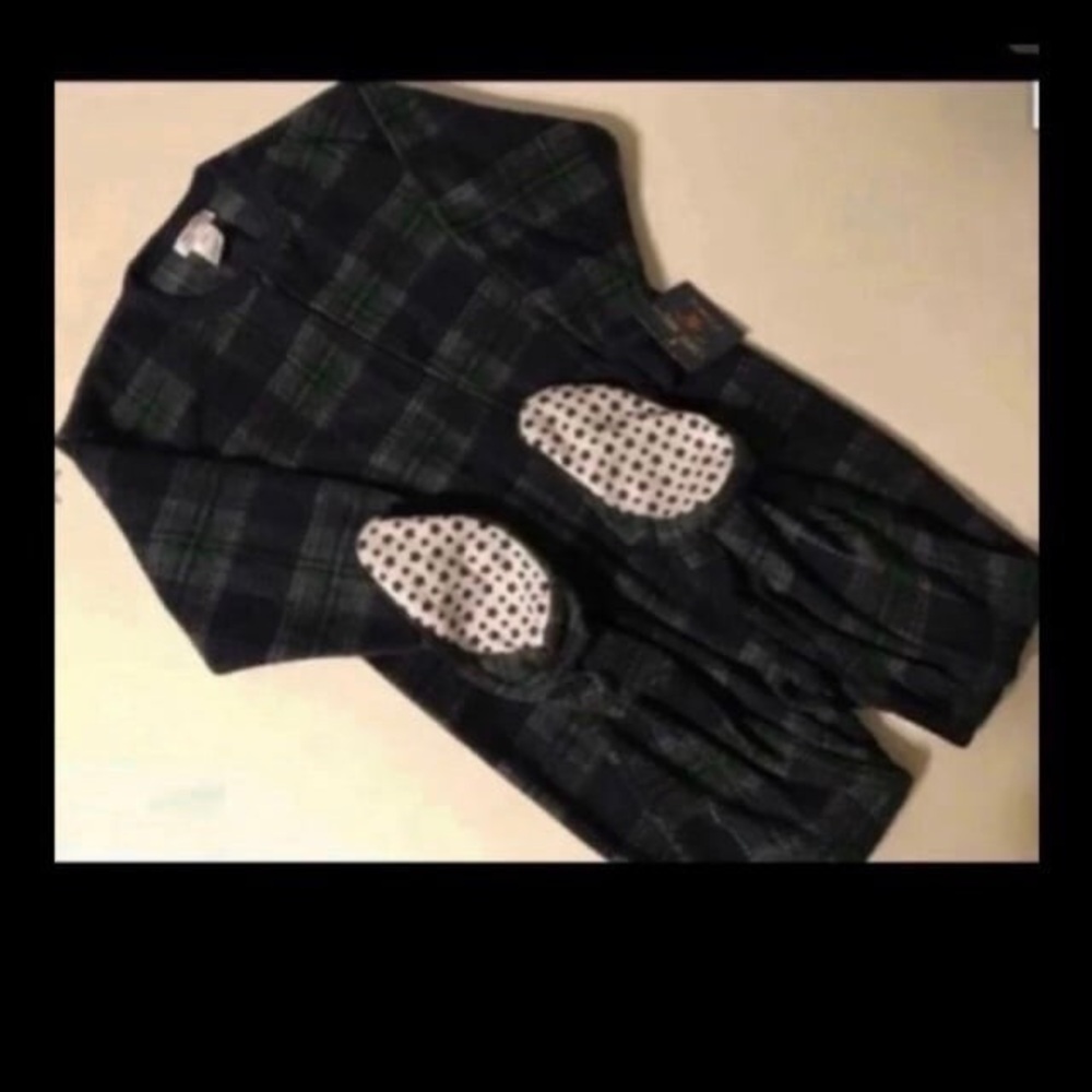 Cherokee Dark Green and Navy Plaid Kids Pajamas